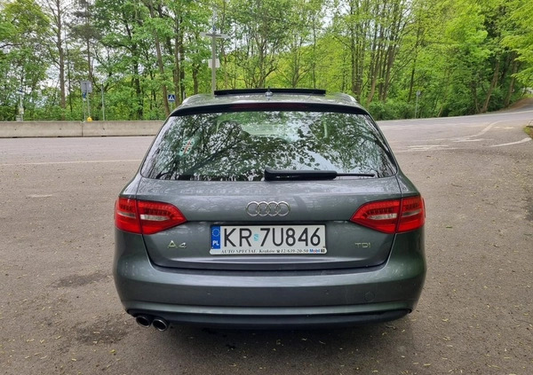 Audi A4 cena 44999 przebieg: 266700, rok produkcji 2014 z Kraków małe 46